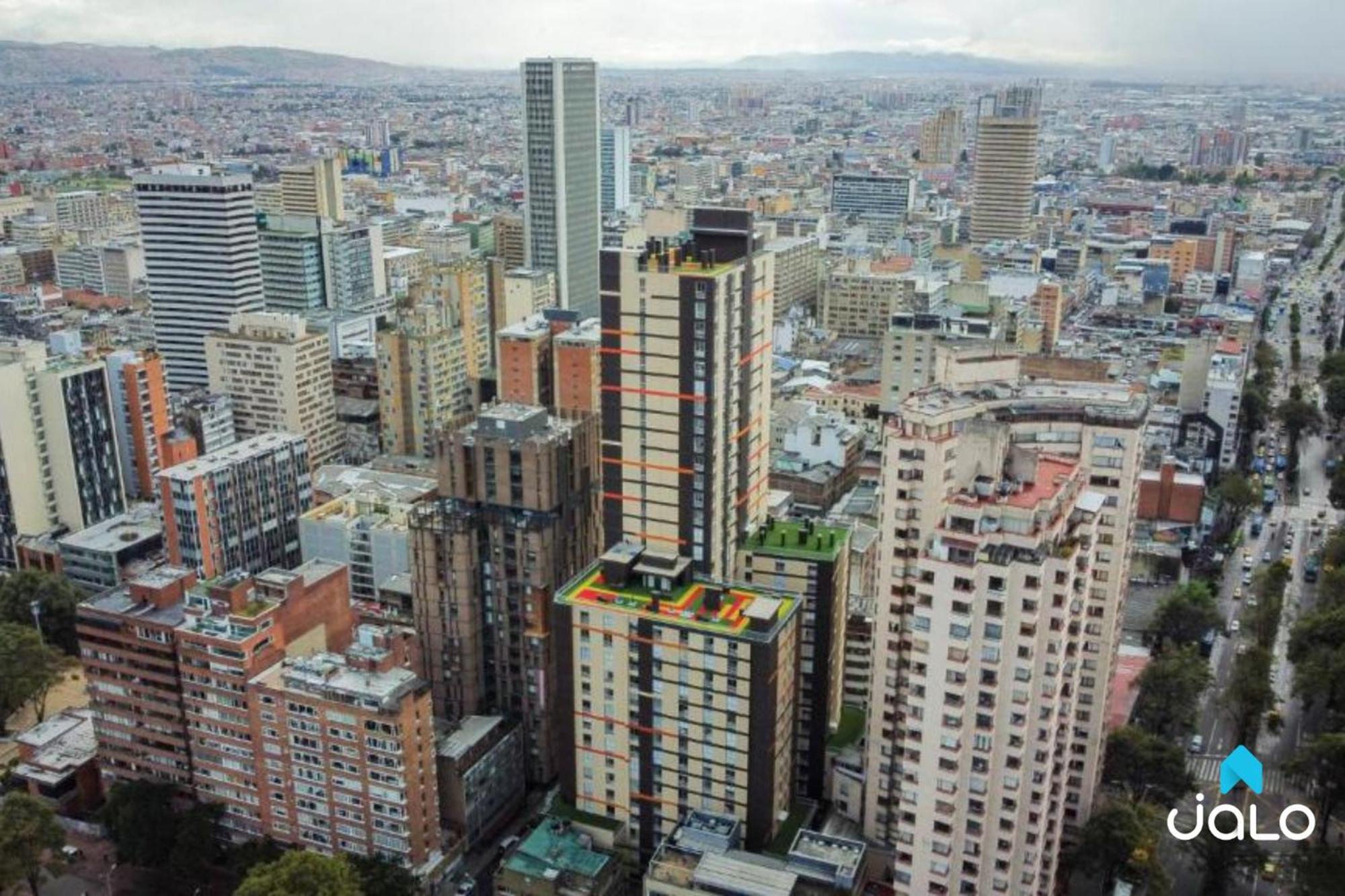 Torre Acqua Lofts - Downtown Bogota Apartment ภายนอก รูปภาพ